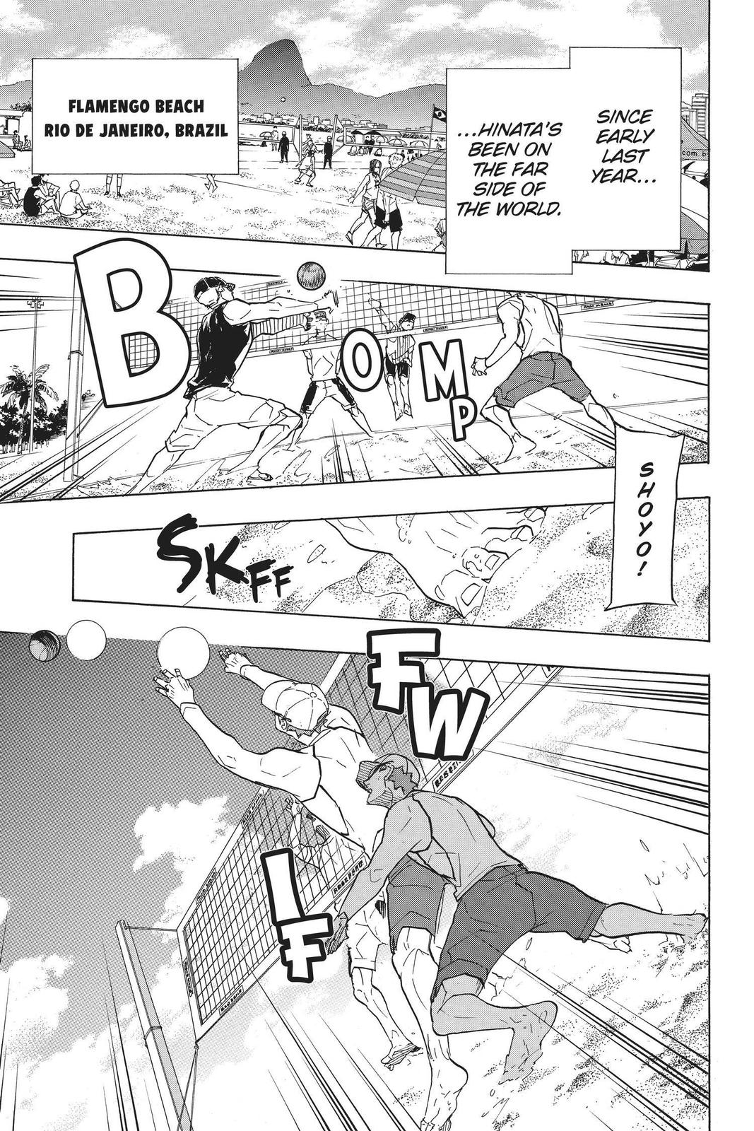 Haikyuu!!, Chapter 354 - Doing my best for my teammates - Haikyuu!! Manga  Online